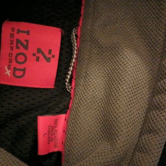 IZOD PFX 1/4 Zip Men's Jacket Size Large - Picture 4 of 4